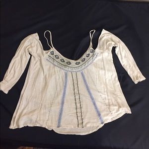 Charlotte Russe cold shoulder top
